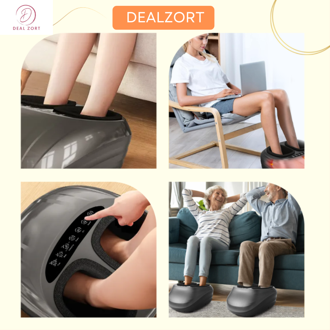 LuxTouch Elite™ The Ultimate Heated Therapy Foot Massager